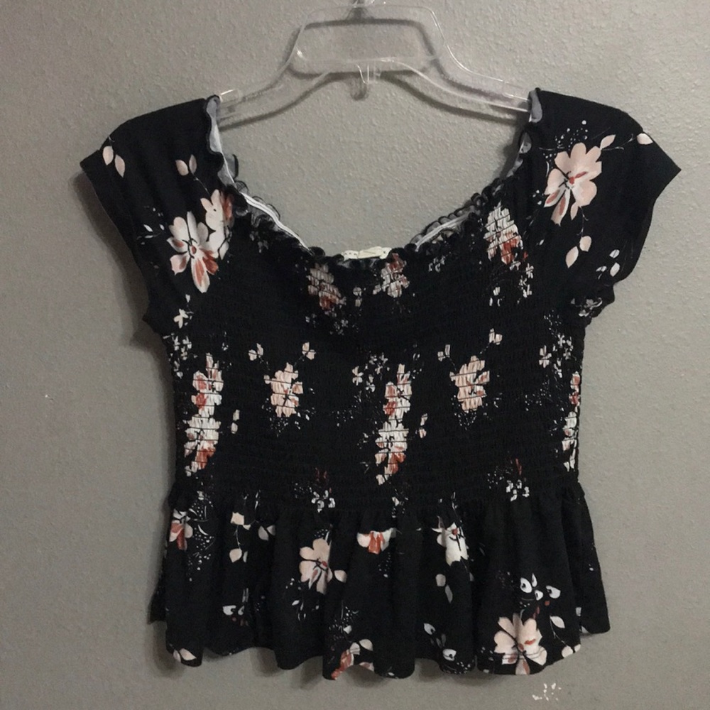Aeropostale ribbed crop top